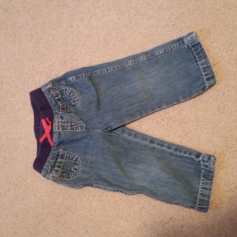 Girls 18 month blue jeans